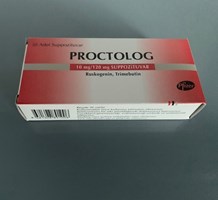 Proctolog 10mg/120mg 10 viên 
