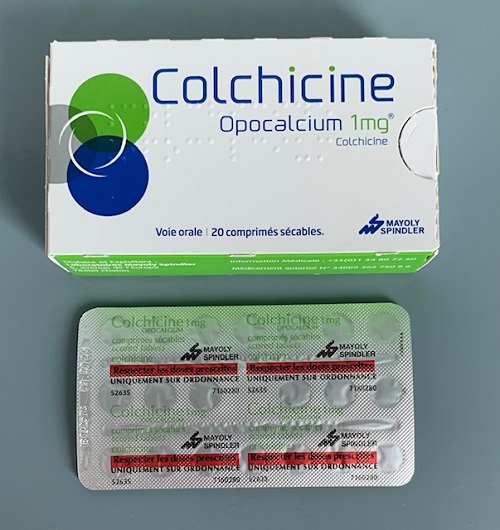 Colchicine 1mg 20 viên 