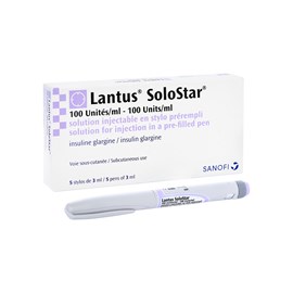 Lantus soloStar 100U/ml hộp 5 bút