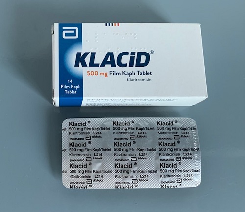 Thuốc kháng sinh Klacid 500mg hộp 14 viên