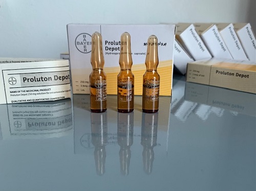 Thuốc dưỡng thai, ngăn ngừa sinh non Proluton Depot 250mg hộp 3 ống