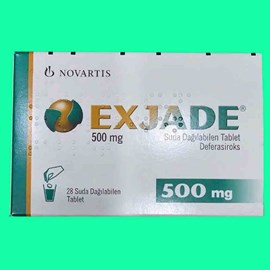 Exjade 500mg hộp 28 viên
