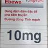 Idarubicin Ebewe 10mg/10ml Trị ung thư, bạch cầu cấp dòng tủy