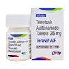 Teravir AF 25mg Natco: Thuốc kháng virus viêm gan B