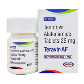 Teravir- AF 25mg hộp 30 viên