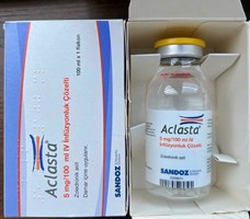 Thuốc Aclasta 5mg/100ml 