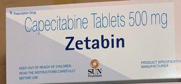 Thuốc Điều Trị Ung Thư Vú Zetabin 500mg