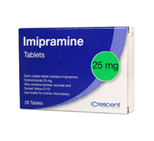 Imipramine 25mg hộp 28 viên