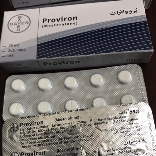 Thuốc điều trị các rối loạn do thiếu hụt androgen Proviron 25mg 20 viên ...