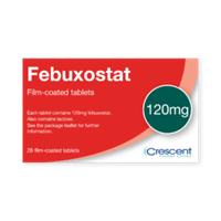 Febuxostat 120mg hộp 28 viên