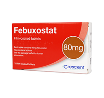 Febuxostat 80mg hộp 28 viên