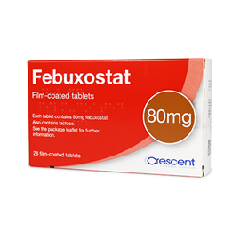 Febuxostat 80mg hộp 28 viên