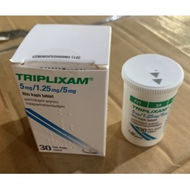 Triplixam 5mg/1.25mg/5mg lọ 30 viên 