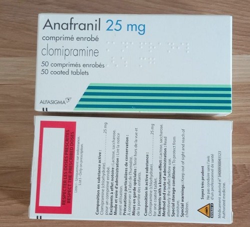 Anafranil 25mg hộp 50 viên - Pháp 