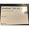 Thuốc điều trị sỏi mật Ursolvan 200mg 30 viên
