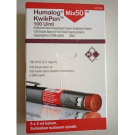 Humalog Mix50 KwikPen100U/ml 