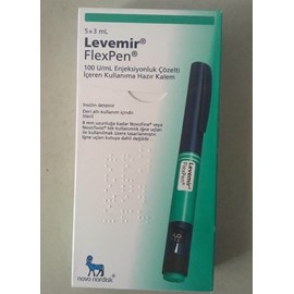 Levemir FlexPen 100U/ml hộp 5 bút 