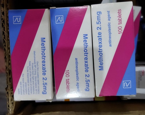 Thuốc điều trị ung thư Methotrexate 2.5mg hộp 100 viên