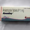 Thuốc điều trị ung thư vú Anaday 1mg hộp 10 viên
