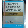 Thuốc điều trị viêm gan siêu vi B Hepbest 25mg hộp 30 viên