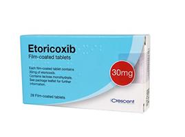 Etoricoxib 30mg hộp 28 viên