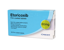 Etoricoxib 60mg hộp 28 viên