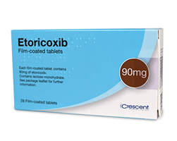 Etoricoxib 90mg hộp 28 viên