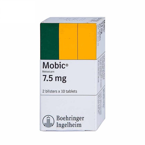 Thuốc giảm đau, kháng viêm Mobic 7.5mg 20 viên