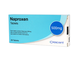 Naproxen 500mg hộp 28 viên