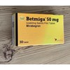 Thuốc giãn cơ trơn bàng quang Betmiga 50mg hộp 30 viên