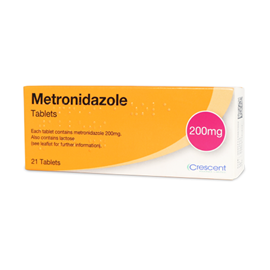 Metronidazole 200mg hộp 21 viên 