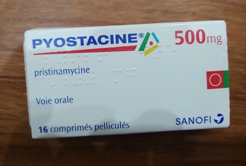Thuốc kháng sinh Pyostacine 500mg hộp 16 viên