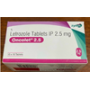 Thuốc Oncolet 2.5mg điều trị ung thư vú