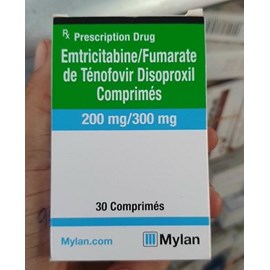 Emtricitabine/Fumarate Tenofovir Disoproxil hộp 30 viên