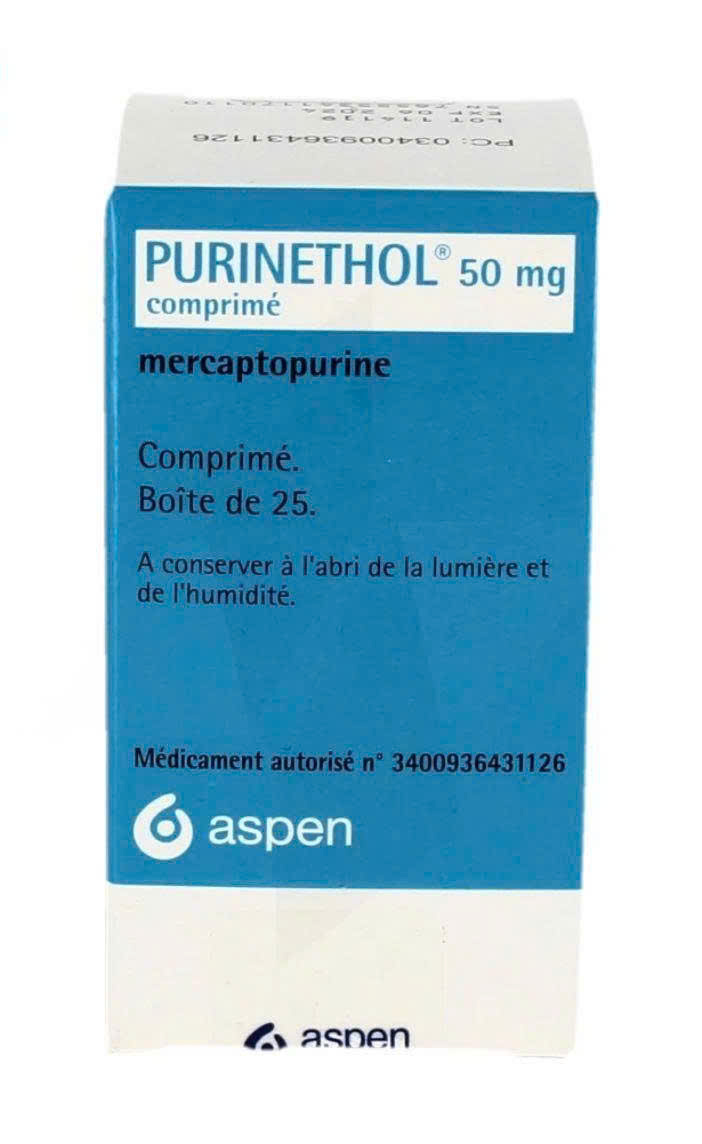 Thuốc PuriNethol 50mg 25 viên