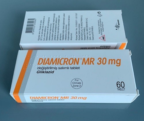 Diamicron MR 30mg 60 viên  