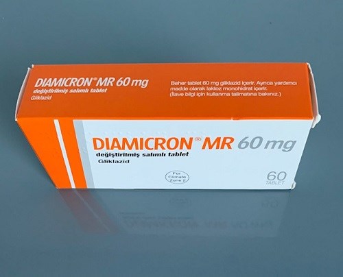Diamicron MR 60mg 60 viên  