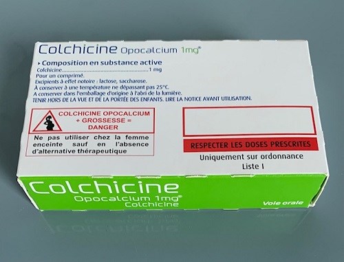Colchicine 1mg 20 viên 