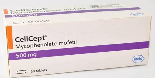 Cellcept 500mg hộp 50 viên