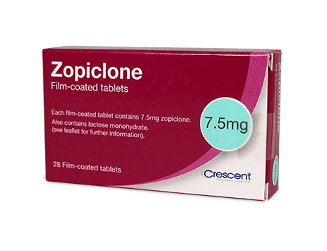 Zopiclone 7.5mg hộp 28 viên