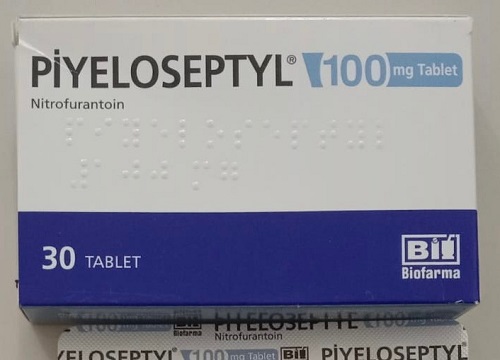 Piyeloseptyl 100mg hộp 30 viên