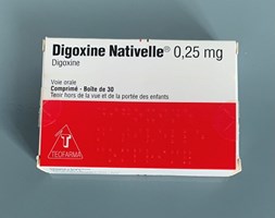 Digoxine Nativelle 0.25mg 30 viên 
