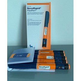 NovoRapid FlexPen 100U/ml hộp 5 bút 