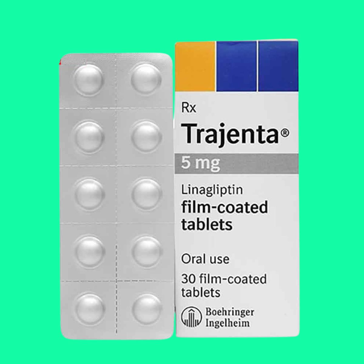 Trajenta 5mg 30 viên 